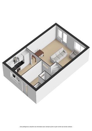 Floorplan - Punter 46 15, 8242 GG Lelystad