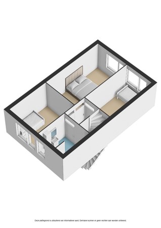 Floorplan - Punter 46 15, 8242 GG Lelystad