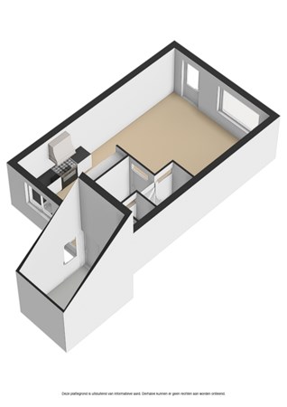 Floorplan - Punter 17 7, 8242 DK Lelystad