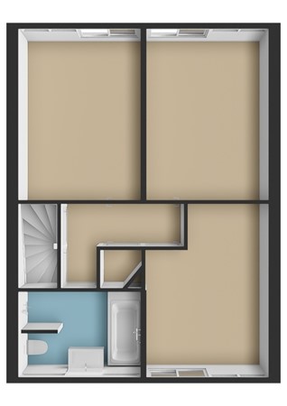 Floorplan - Kreek 125, 8212 XG Lelystad