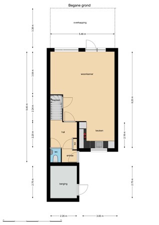 Floorplan - Botter 41 13, 8243 KZ Lelystad