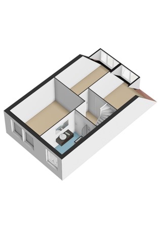 Floorplan - Wold 23 95, 8225 BB Lelystad