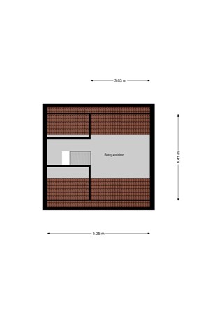 Floorplan - Waal 8, 2968 GB Waal