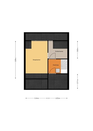 Floorplan - De Raadtweg 35, 3341 SB Hendrik-Ido-Ambacht