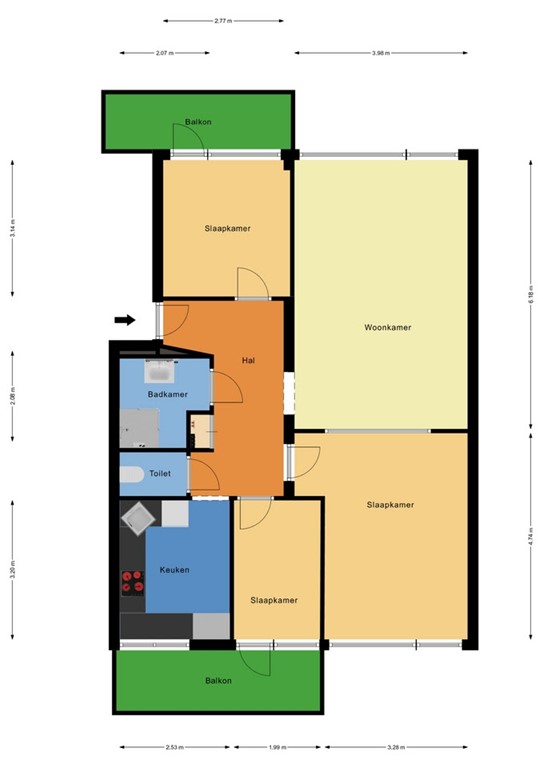 mediumsize floorplan