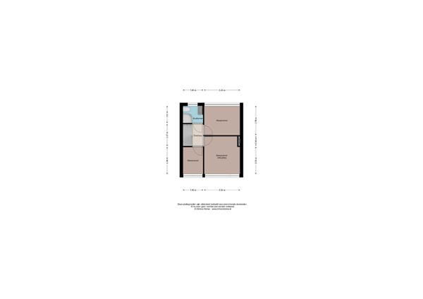 Floorplan - Orchideestraat 32, 3333 SC Zwijndrecht