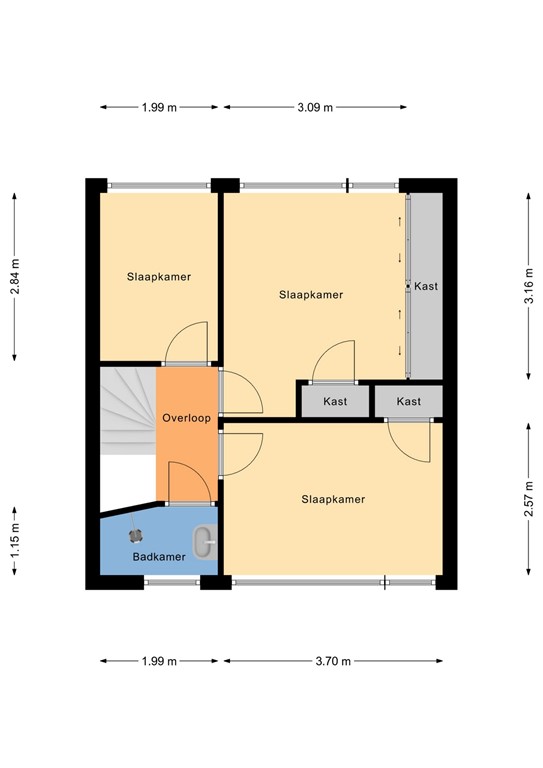 mediumsize floorplan