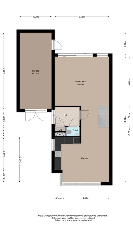 mediumsize floorplan