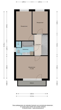 Floorplan - Wolvenburg 6, 2994 DM Barendrecht
