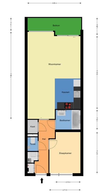 mediumsize floorplan