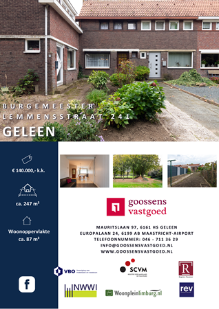 Brochure preview - Brochure Burgemeester Lemmensstraat 241 Geleen afdruk.pdf