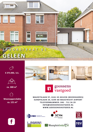 Brochure preview - Brochure Spoorstraat 81 Geleen afdruk.pdf