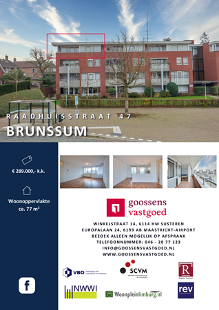 Brochure preview - Raadhuisstraat 47 Brunssum.pdf