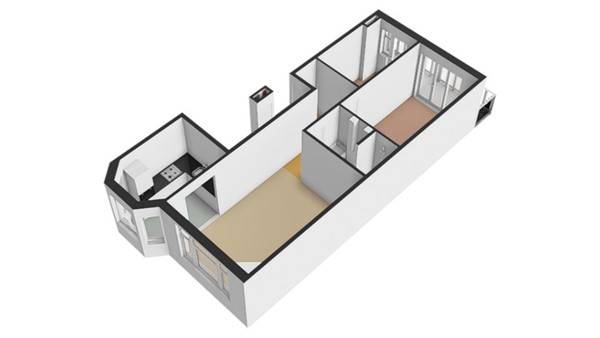 Floorplan - Willem de Zwijgerlaan, 1056 JV Amsterdam