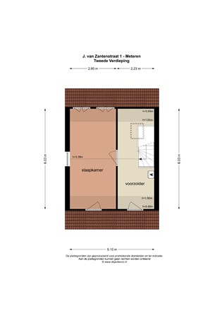 Floorplan - J. van Zantenstraat 1, 4194 RJ Meteren