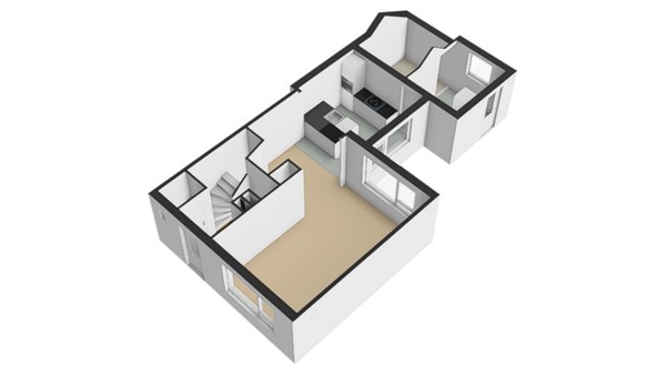 Floorplan - Haarstraat 8, 4157 GP Enspijk