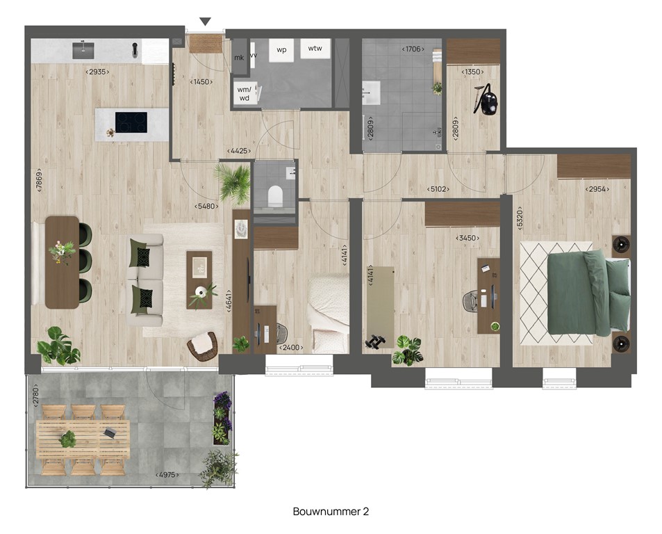 mediumsize floorplan