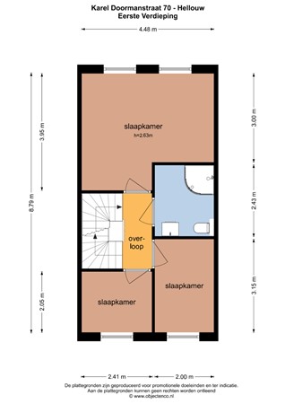 Floorplan - Karel Doormanstraat 70, 4174 GK Hellouw