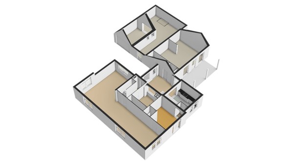Floorplan - Geerstraat 2, 4171 AB Herwijnen