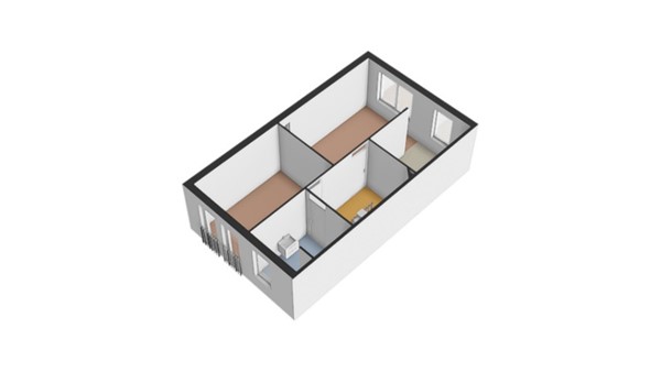 Floorplan - Buitenhof 34, 4064 EW Varik