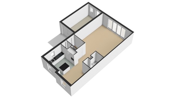 Floorplan - Oosterhof 33, 4194 AP Meteren
