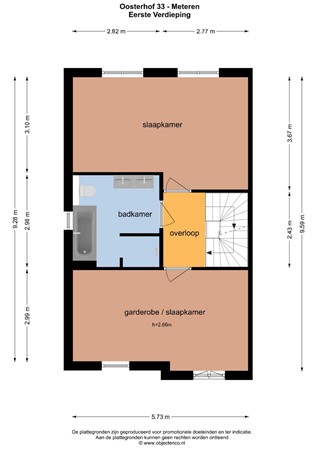 Floorplan - Oosterhof 33, 4194 AP Meteren