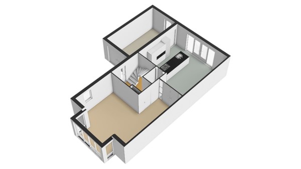 Floorplan - Stevenstraat 9, 4175 HK Haaften