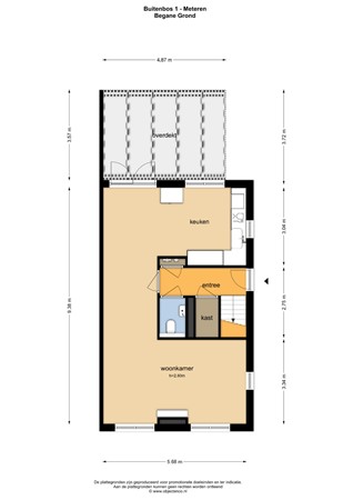 Floorplan - Buitenbos 1, 4194 CC Meteren