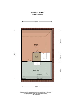 Floorplan - Buitenbos 1, 4194 CC Meteren