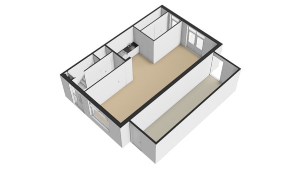 Floorplan - Prinses Beatrixweg 51, 4191 ZB Geldermalsen