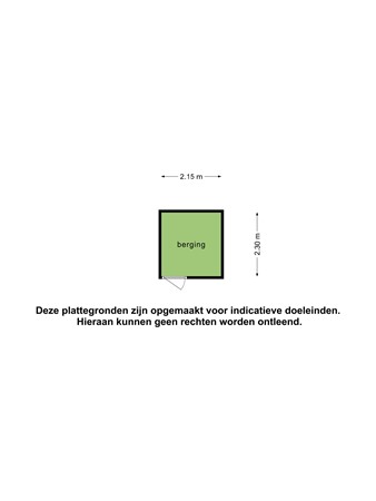 Floorplan - Burgemeester Knappertlaan 247b, 3116 JG Schiedam
