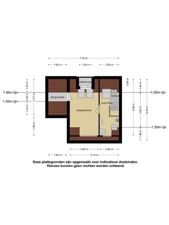 Floorplan - Van Beethovenlaan 12, 2901 EL Capelle aan den IJssel