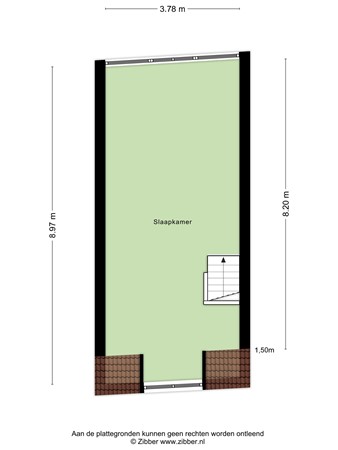 Floorplan - Eerste Stationsstraat 171, 2712 HG Zoetermeer