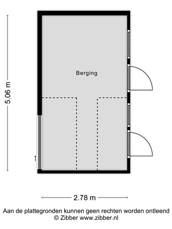 Floorplan - Fuutlaan 19, 2964 DB Groot-Ammers