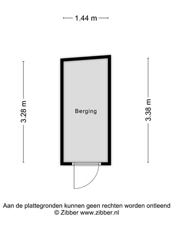 Floorplan - Kipstraat 25E, 3011 RS Rotterdam