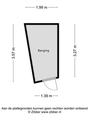 Floorplan - Vasteland 119, 3011 BJ Rotterdam