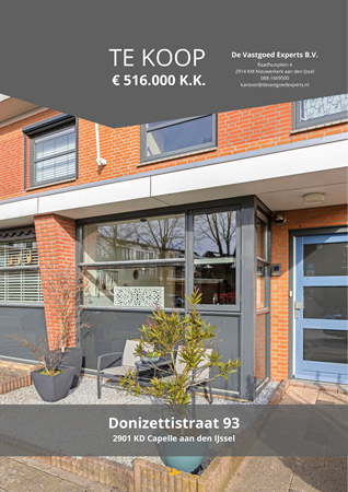 Brochure preview - Donizettistraat 93, 2901 KD CAPELLE AAN DEN IJSSEL (1)