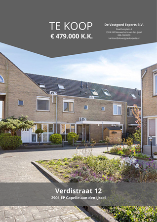 Brochure preview - Verdistraat 12, 2901 EP CAPELLE AAN DEN IJSSEL (1)