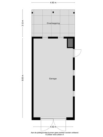 Floorplan - Beulakerweg 123, 8355 AE Giethoorn