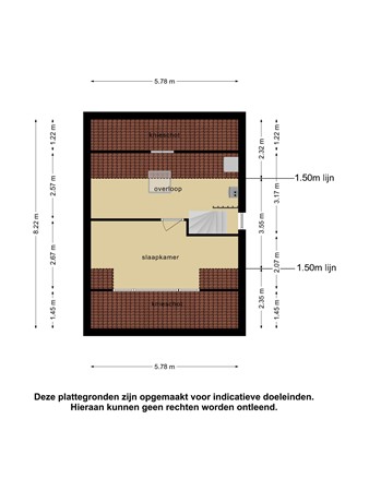 Floorplan - De Hoefslag 23, 8252 GD Dronten