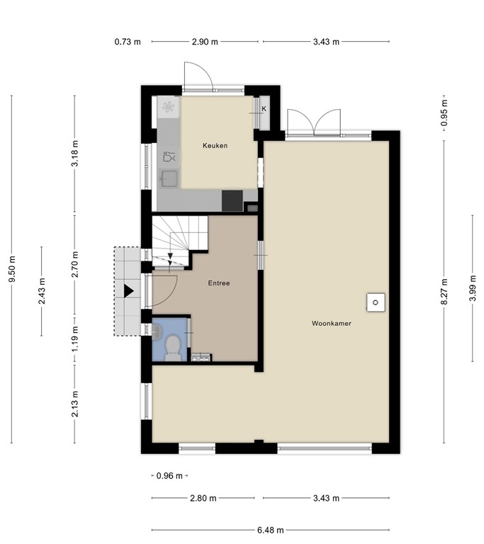mediumsize floorplan