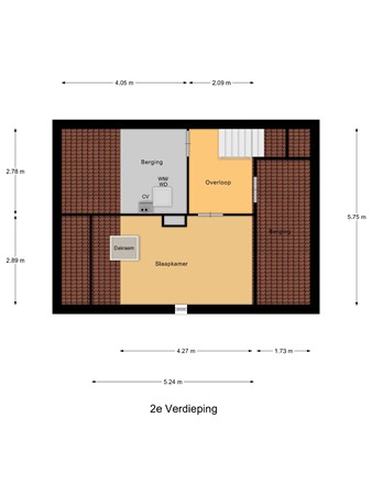 Waalkant 40, 4051 EK Ochten - 2e_Verdieping.jpg