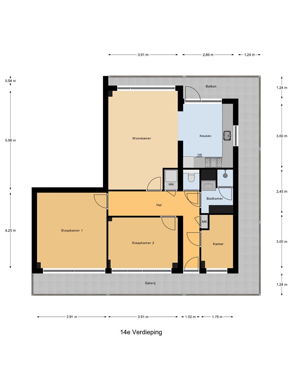 mediumsize floorplan