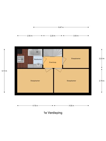 Arnoldus Jacobsstraat 4, 4051 AN Ochten - 1e_Verdieping.jpg