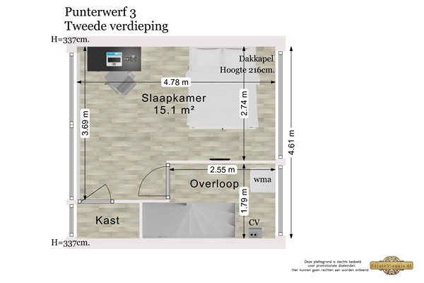 Medium property photo - Punterwerf 5, 2317 EE Leiden