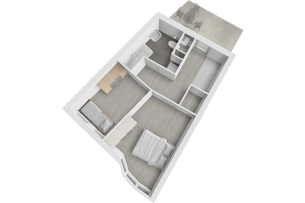 Floorplan - Kamilleveld 3, 3124 CE Schiedam