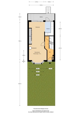 Krommedijk 194, 3312 LH Dordrecht - Krommedijk 194_Perceeloverzicht (Begane Grond).jpg