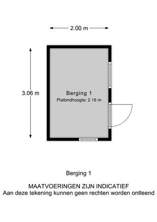 Van Eedenstraat 1, 3319 BX Dordrecht - Van Eedenstraat 1_berging 1_2D.jpg
