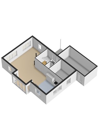 Laan Van Braets 8, 3328 LK Dordrecht - Laan van Braets 8_Begane grond_3D.jpg