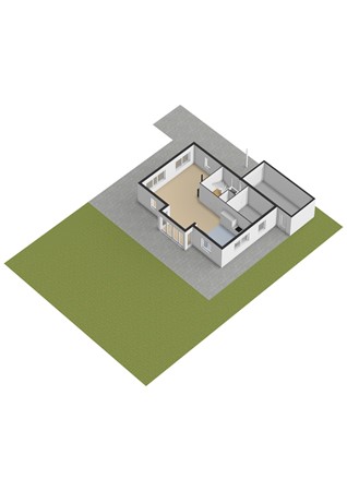 Laan Van Braets 8, 3328 LK Dordrecht - Laan van Braets 8_Perceeloverzicht_3D.jpg